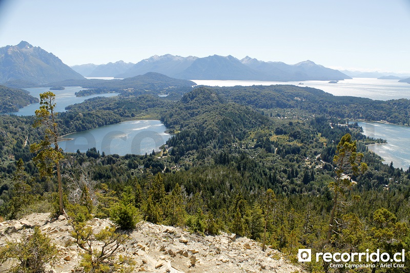 cerro campanario - bariloche - mirador - terraza