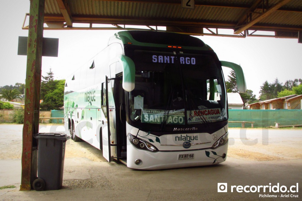 Buses Nilahue en Terminal de Pichilemu