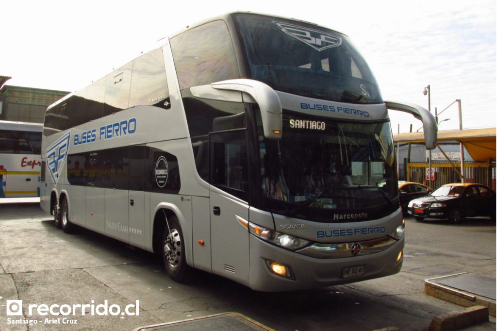 Buses Fierro en Santiago