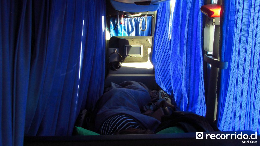 Asiento Cama Suite de Bus Norte